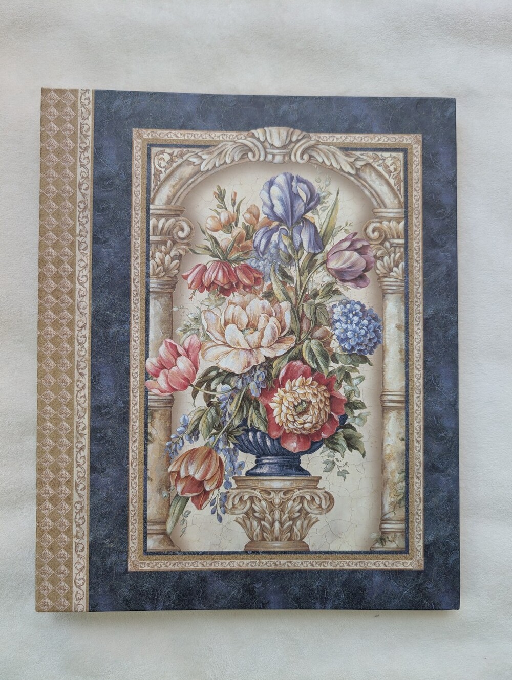 Vintage Style & Paper Floral Scrapbook Photo Album Y2K Large Unused
